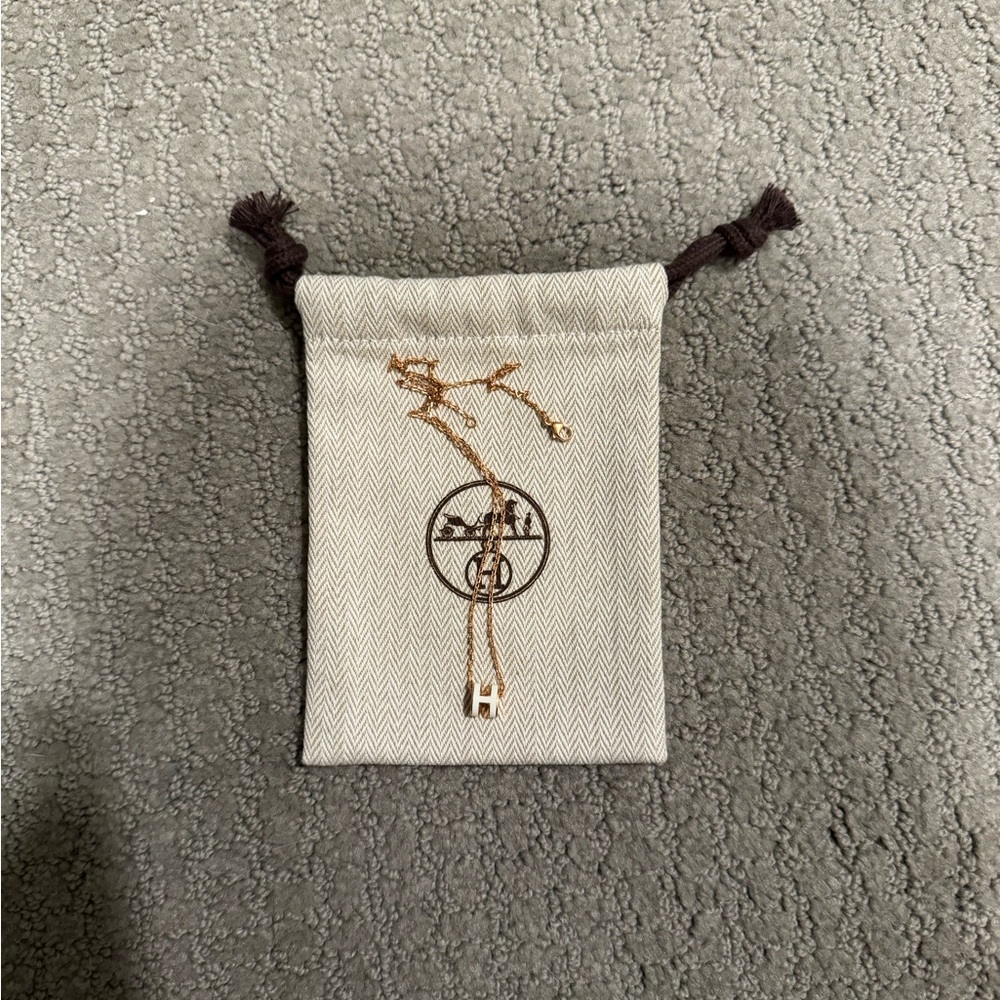 COPY - Hermes H necklace
